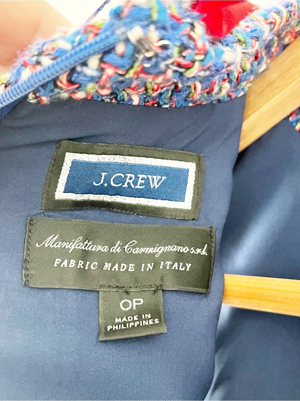 J.Crew Tie-Neck Autumn Tweed Italian Wool Blend Sleeveless Career Mini Dress - Picture 9 of 10